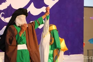 برگزاری آیین فاخر بازروایی غدیر در شهرکرد