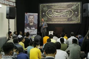 بزرگداشت شهیدان خدایی و طلایی در همدان برگزار شد