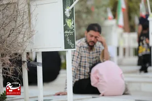سکوتی آرام در دل بهشت رضا