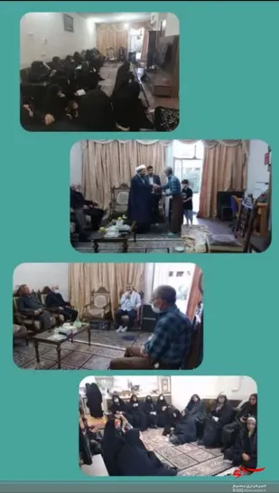 یادواره شهدای خانگی شهید حسین یوسف الهی در منزل برادران شهید