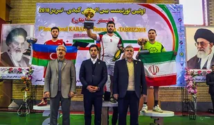قهرمانی تیم ایران در مسابقات کبدی بین&zwnj;المللی شبستر