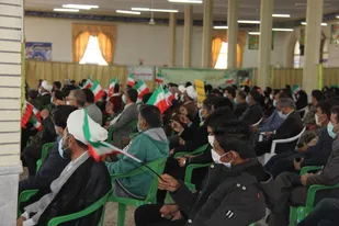 برگزاری همایش استکبار ستیزی در قاین به مناسبت سیزده آبان