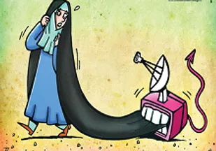 محتوای فاسد ماهواره ارزش های ما را نابود می کند