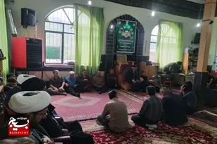 برگزاری مراسم گرامیداشت شهید جمهور در روستای حیدره قاضی خان بهار