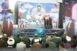 مراسم یادبود پاسدار شهید محمود آبسالان در زابل برگزار شد