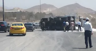تصادف ۱۱ خودرو در آزادراه قزوین _کرج&nbsp;