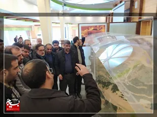 بازدید علمی جمعی از پژوهشگران سپاه چالوس از نیروگاه برق
