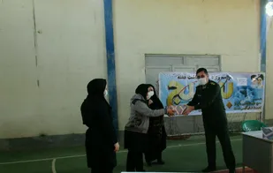 کادر درمانی سیمینه بوکان تجلیل شدند