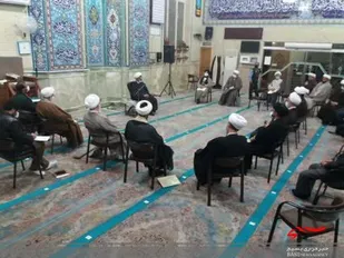 اولین نشست مجمع طلاب حوزه شهیدان حصیری