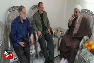 دیدار مسئول و معاون هماهنگ کننده نمایندگی ولی فقیه در سپاه انصارالحسین(ع) همدان با وابستگان نمایندگی