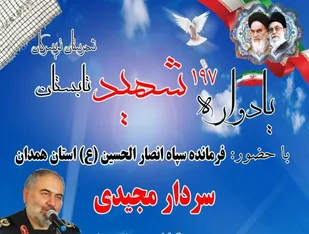 یادواره 197 شهید تابستان تویسرکان برگزار می&zwnj;شود