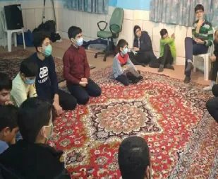 جلسه حلقه صالحین در پایگاه بسیج کربلا برگزار شد