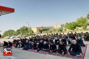 برگزاری مراسم سوگواری اباعبدالله الحسین (ع) در سپاه ناحیه کبودراهنگ