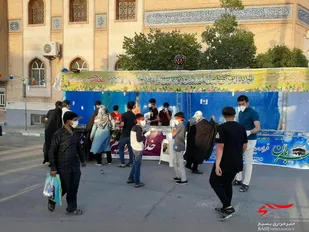 حال و هوای شهرستان اشتهارد در روز عید غدیر خم
