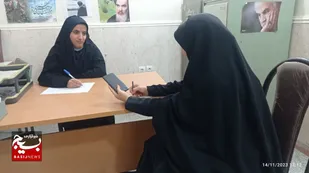 پای صحبت بانوی نخبه و جهادی بسیج در شادگان&nbsp;