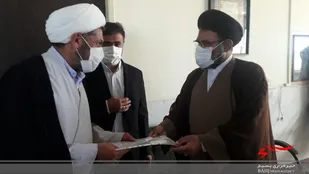 تجلیل از طلاب و روحانیون استان
