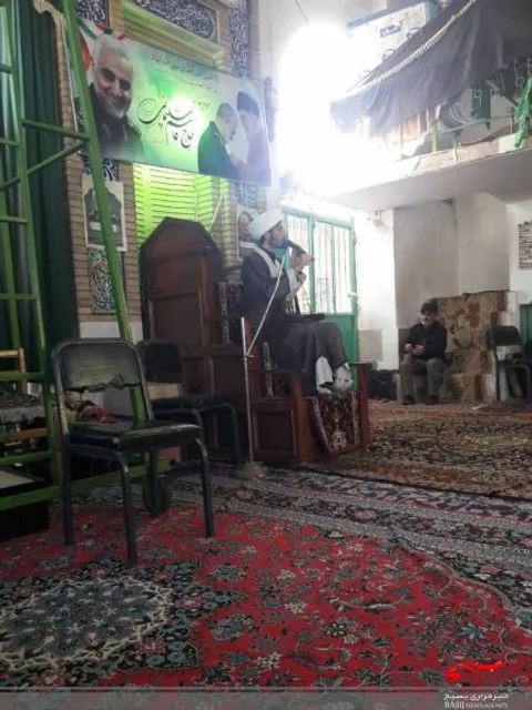 گزارش تصویری از برگزاری مراسم گرامیداشت حاج قاسم سلیمانی در روستای تخمار بخش قره کهریز