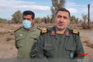 جانشین فرمانده سپاه ثارالله از مناطق سیل زده جنوب کرمان بازدید کرد