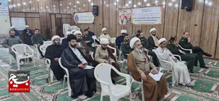 نشست هماهنگی فرماندهان و مدیران ناحیه امام حسین علیه&zwnj;السلام اهواز در خصوص اجرای طرح مالک برگزار گردید