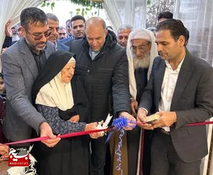 افتتاح آموزشگاه شش‌کلاسه در سلمان خلیل‌آباد