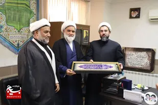 دیدار فرمانده تیپ مستقل ۸۳ امام جعفر صادق (ع) و رئیس شورای هماهنگی تبلیغات اسلامی استان قم&nbsp;