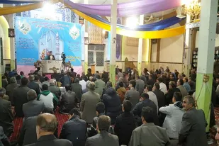 مراسم انس با قرآن کریم با حضور نابغه قرآنی در مریانج
