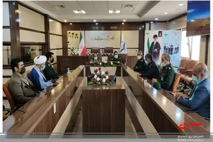 دیدار فرمانده سپاه سلمان با رئیس دانشگاه علوم پزشکی زاهدان