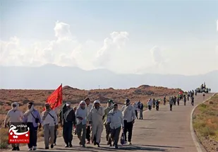 اعزام ۱۶ کاروان پیاده از رشتخوار به سمت مشهدمقدس