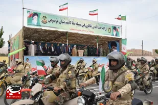 گرامیداشت روز ارتش جمهوری اسلامی با اجرای رژه در شاهرود