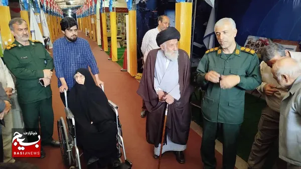 حضور دختر امام خمینی(ره) در گیلان