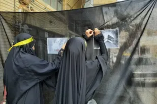 برپایی موکب دانش آموزی جا ماندگان اربعین در شهرستان فیروزکوه