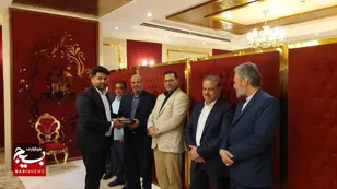 تقدیر از جهادگران قرارگاه شهید سلیمانی برای خدمت به زائران پیاده امام رضا(ع)