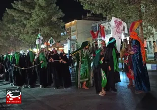 ورود اسیران دشت کربلا به شام
