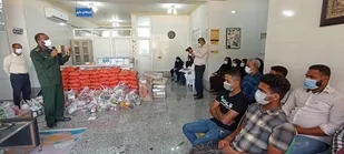 تقدیر فرمانده سپاه ناحیه بندرعباس از کارکنان مرکزحبیب ابن مظاهر