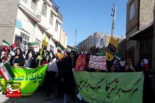 راهپیمایی ۲۲ بهمن در شهر شهیدپرور جوکار برگزار شد