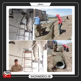 گروه&zwnj;های جهادی پای کار مناطق محروم شاهرود+ تصاویر