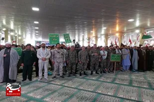 نمایش اقتدار بسیجیان در سالروز تشکیل بسیج مستضعفین/عهد و پیمان مجدد بسیجیان با آرمان&zwnj;های امامین انقلاب