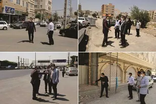 بازدید میدانی شهردار کهریزک از پروژه های عمرانی درحال اجرا