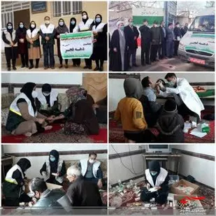 اعزام تیم پزشکی به مناطق محروم توسط بسیج جامعه پزشکی الشتر