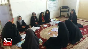 پویش &laquo;پرچم&raquo; در پایگاه&zwnj;های مقاومت جزینک برگزار شد
