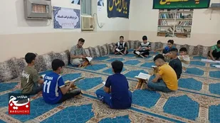 برگزاری کلاس های آموزش قرآن در روستای ناصر آباد هندیجان