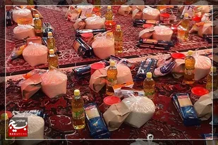 اهدای ۲۳۰ بسته یلدایی به خانواده های کم برخوردار