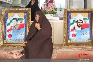 دیدار با خانواده شهیدان محمود و ناصر قاسمی