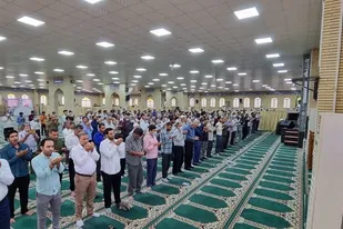 نماز عید قربان در گناوه برگزار شد