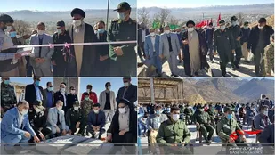 افتتاح فاز نخست پروژه یادمان شهدای گمنام یاسوج