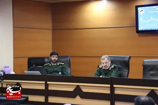 تصاویر/ نشست خبری فرمانده سپاه کربلا در بمناسبت دهه فجر