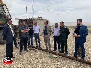 رفع فوری مشکل آب مجتمع دامداران شاهرود با حضور مسئولین شهرستانی و سپاه
