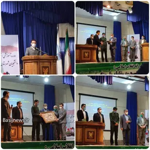 مراسم تودیع و معارفه مسئول بسیج دانشجویی دانشگاه آزاد اسلامی واحدمبارکه