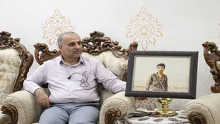 جانباز لامردی به همرزمان شهیدش پیوست