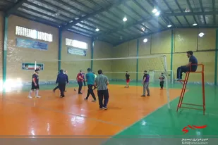 مسابقات والیبال در شهرستان سرخه برگزار شد